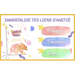 Carnet de l'amitié : à complèter avec ses amis