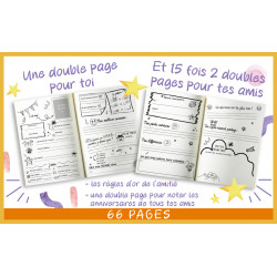 Carnet de l'amitié : à complèter avec ses amis