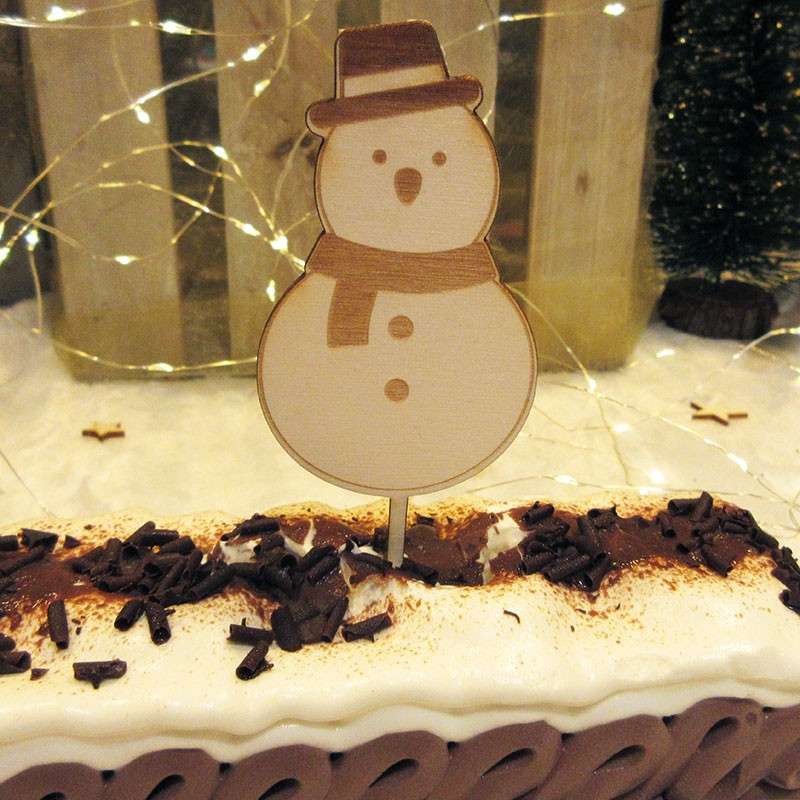 Topper de gâteau d’anniversaire personnalisé topper de gâteau en bois  joyeux anniversaire - toppers de décoration de gâteau découpés au laser sur